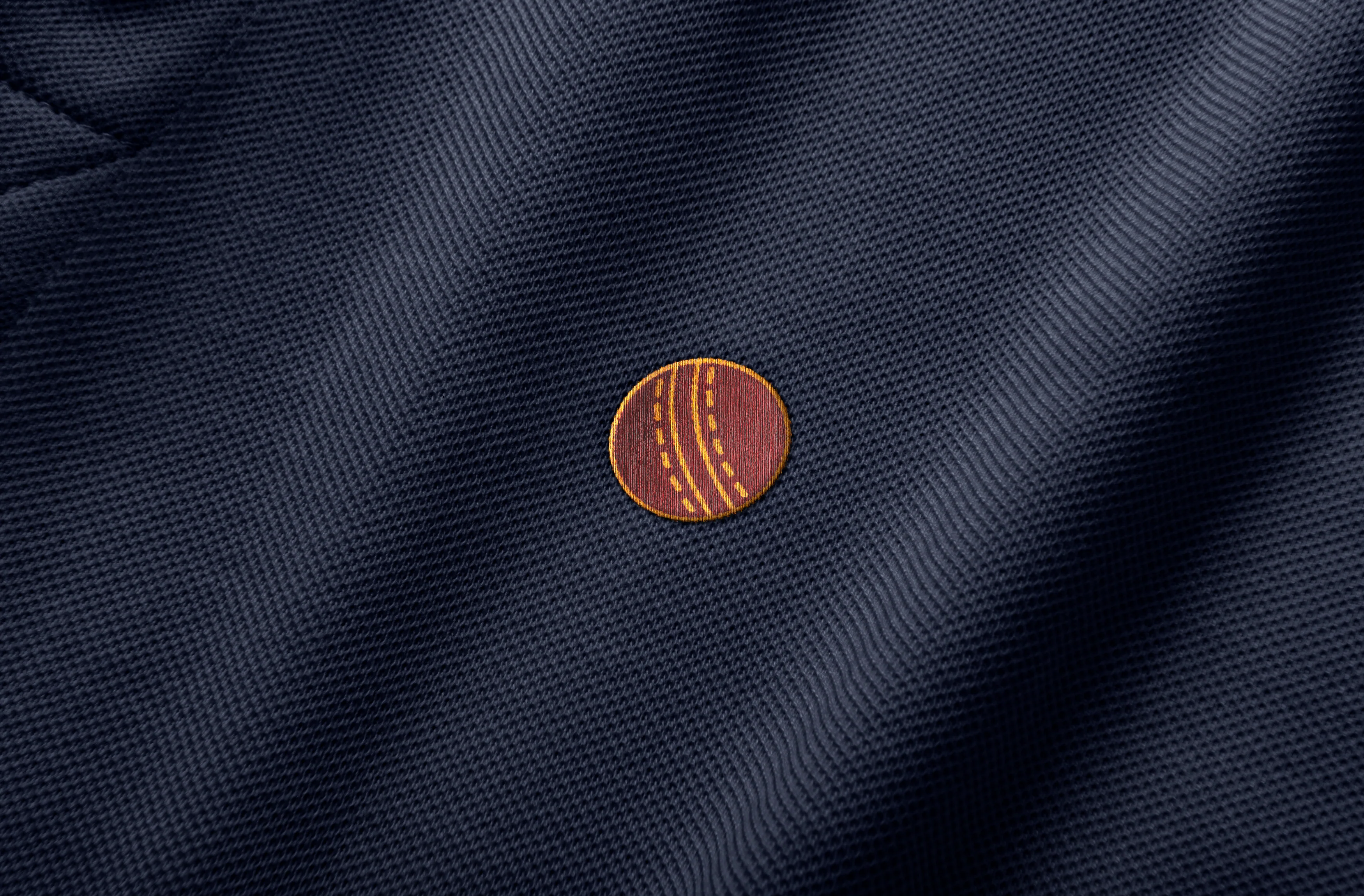 Cricket Ball Embroidered Polo Shirt - Image 3