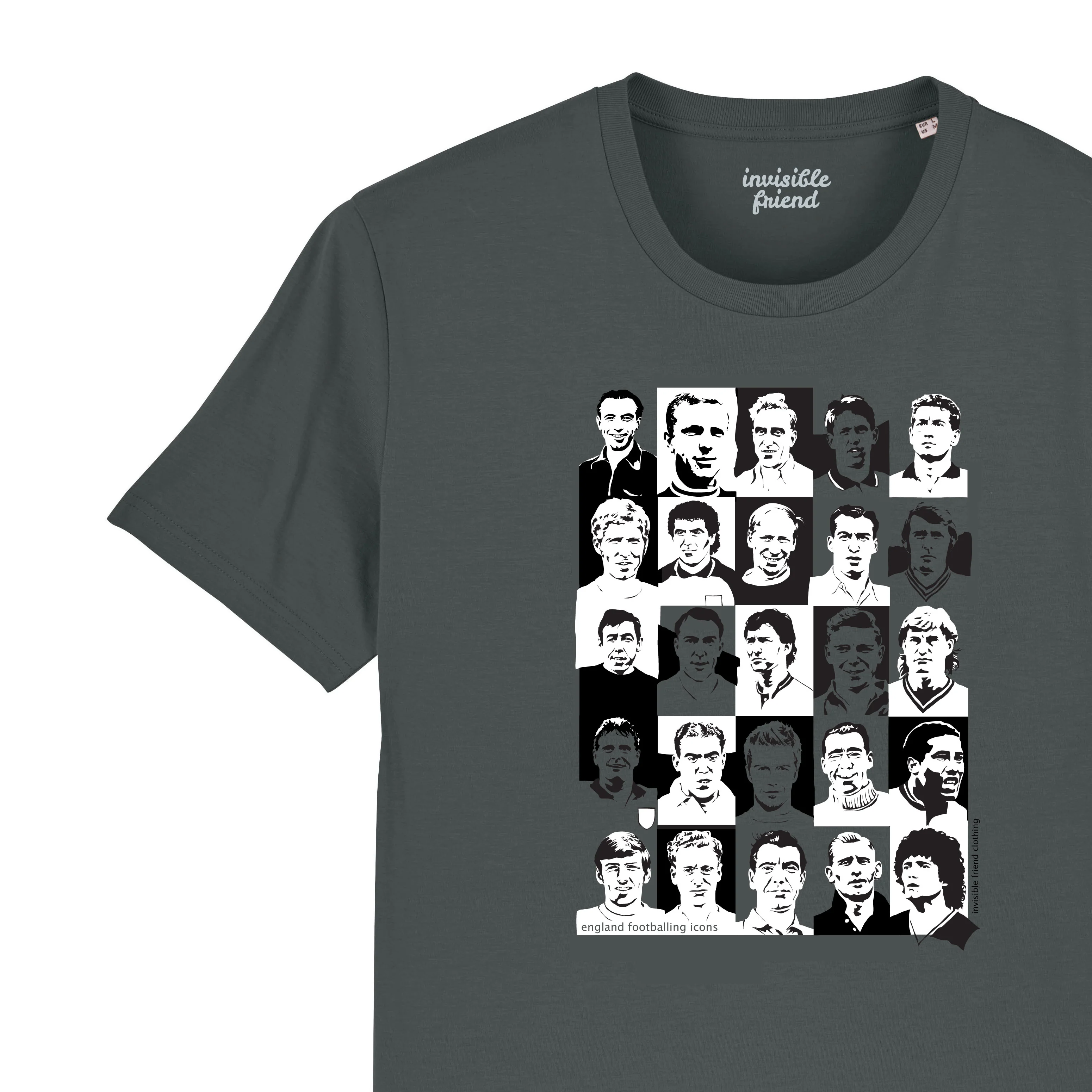 English Footballing Icons T Shirt - Image 3