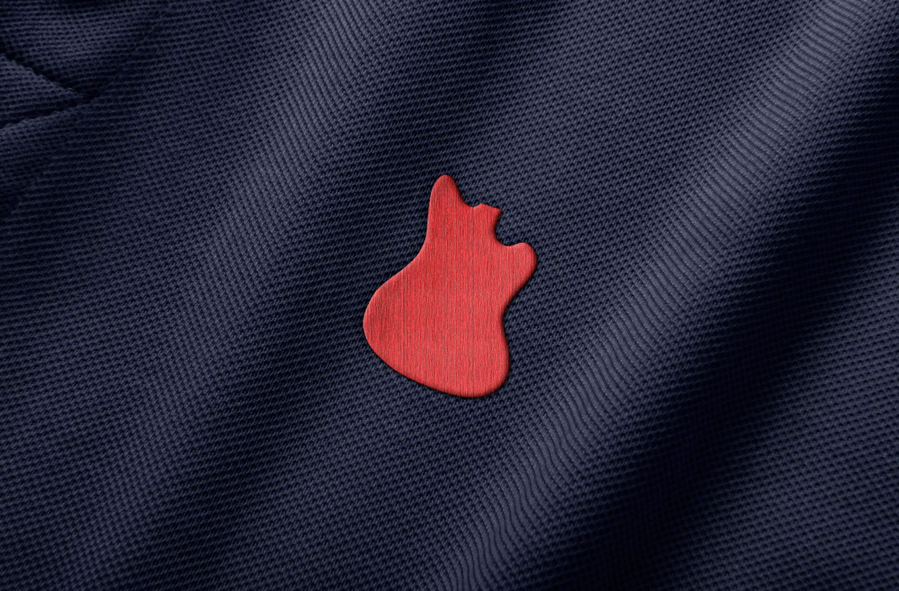 Jaguar Guitar Embroidered Polo Shirt - Image 3