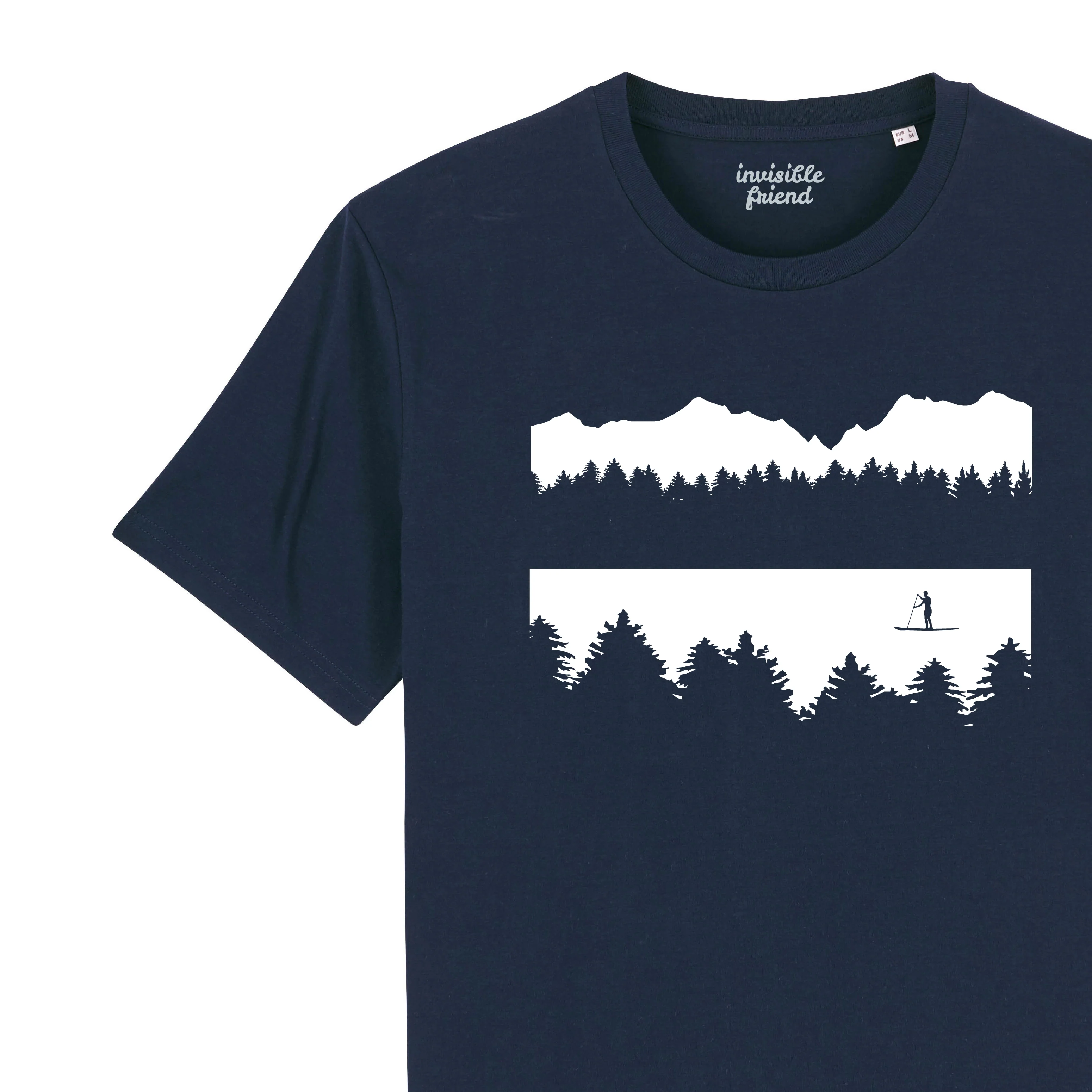 Paddle Board (Male Paddle Boarder) T Shirt - Image 3